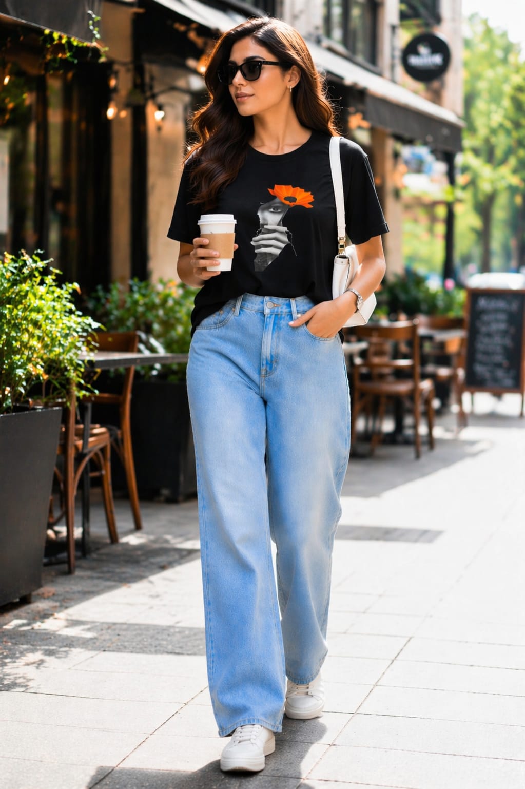 Hidden Beauty – Women’s Graphic T-Shirt