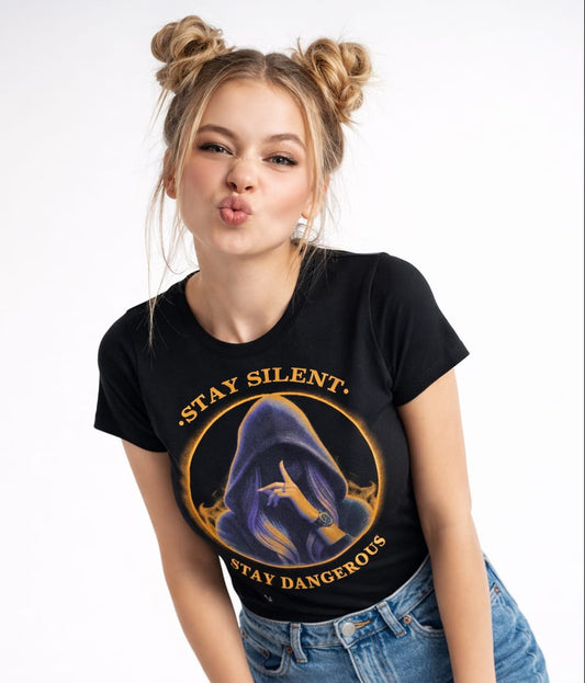 Woman TShirt With Trendy Print