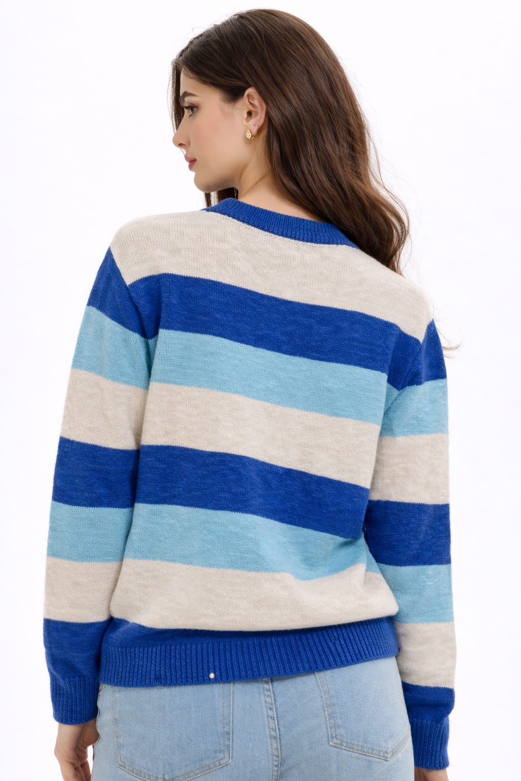 Woman's 100% Cotton Rabbit Patch Pullover